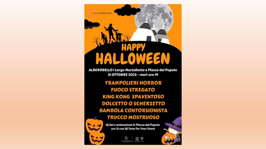 halloween party Alberobello