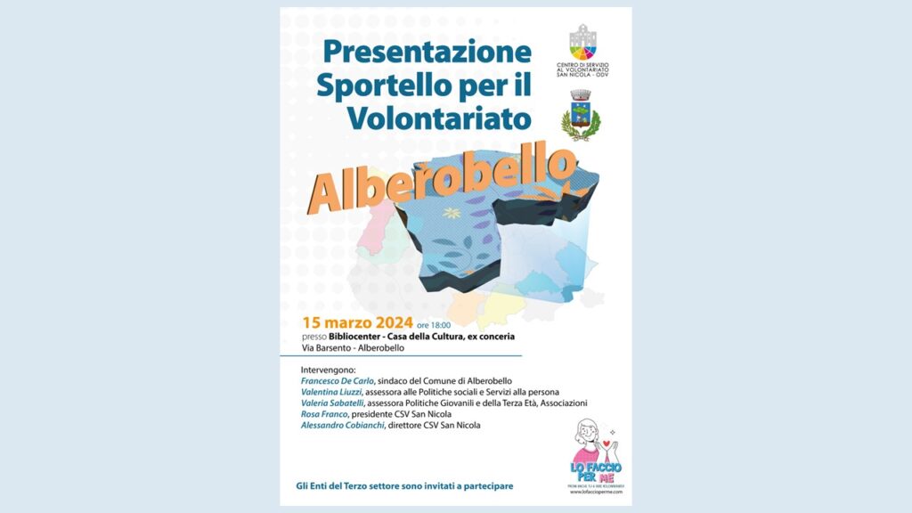 sportello del volontariato_inaugurazione