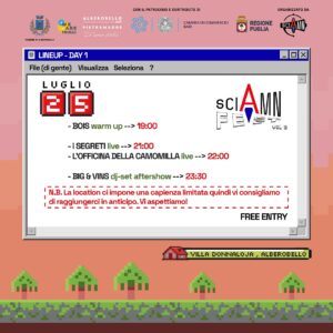 locandina sciamn 25 .luglio