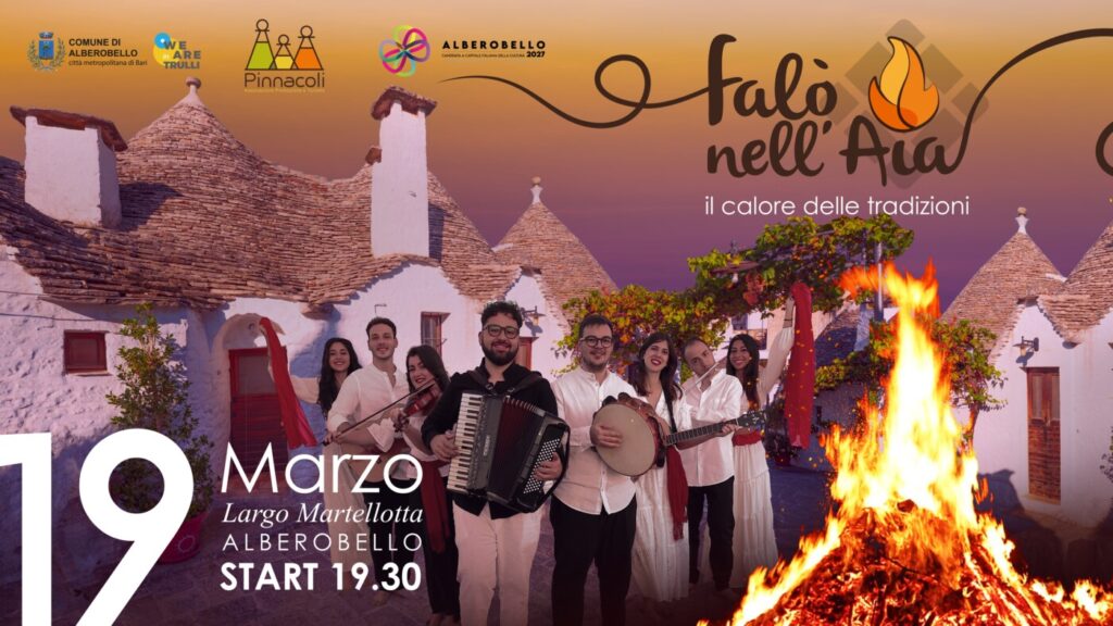Falò di San Giuseppe ad Alberobello