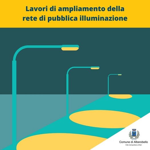 rete di pubblica illuminazione